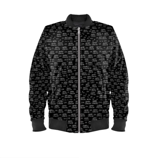 Jardin Céleste privée Signature Reversible Silk Bomber Jacket