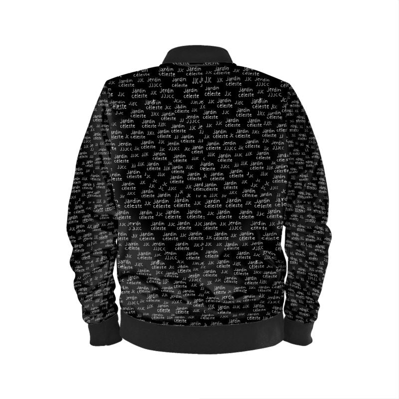 Jardin Céleste privée Signature Reversible Silk Bomber Jacket