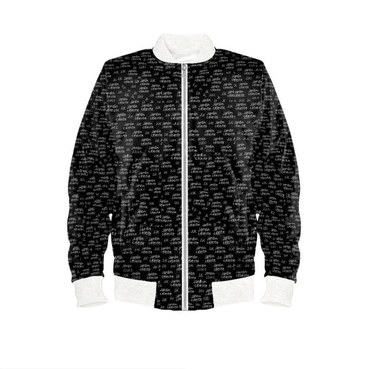 Jardin Céleste Privée – Signature Reversible Silk Bomber Jacket