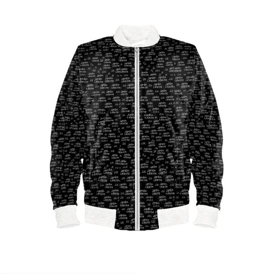 Jardin Céleste Privée – Signature Reversible Silk Bomber Jacket